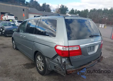 2006 Honda Odyssey Touring из США, поврежденный, VIN 5FNRL38816B120166